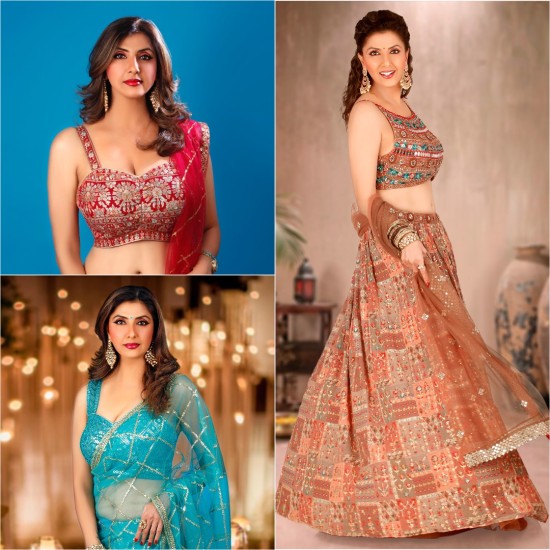 ज्योति सक्सेना के तीन देसी लुक्स ने मचाई खलबली