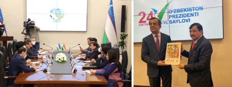 भारत के मुख्य निर्वाचन आयुक्त श्री सुशील चंद्रा ने राष्ट्रपति चुनाव के लिए एक अंतर्राष्ट्रीय पर्यवेक्षक के रूप में उज्बेकिस्तान का दौरा किया (21-25 अक्टूबर 2021): निर्वाचन आयोग
