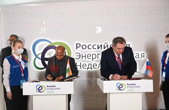 केंद्रीय इस्पात मंत्री ने रूसी गणराज्य के ऊर्जा मंत्री के साथ मुलाकात की, कोकिंग कोयला क्षेत्र में एक महत्वपूर्ण समझौता ज्ञापन पर हस्ताक्षर किए गए