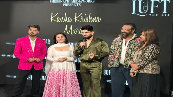 'कान्हा कृष्णा मुरारी' लॉन्च में भक्ति और ग्लैमर का संगम