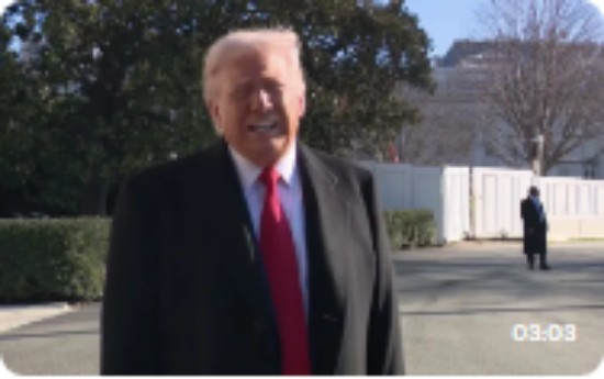 The White हाउस (Live वीडियो) : राष्ट्रपति ट्रंप ने 13 जनवरी, 2026 को जॉइंट बेस एंड्रयूज में प्रेस के साथ बातचीत की।