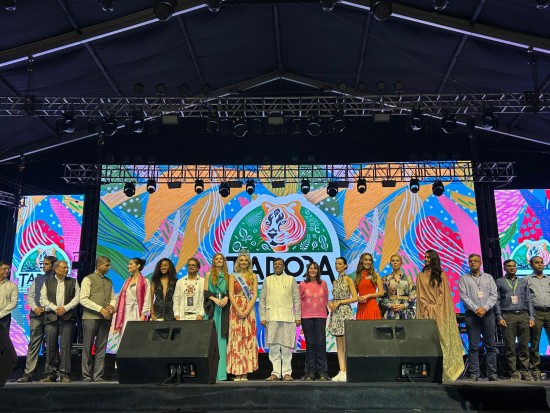 मिस वर्ल्ड प्रतियोगियों ने 'ताडोबा महोत्सव' का दौरा किया: अनिल 'बेदाग' 