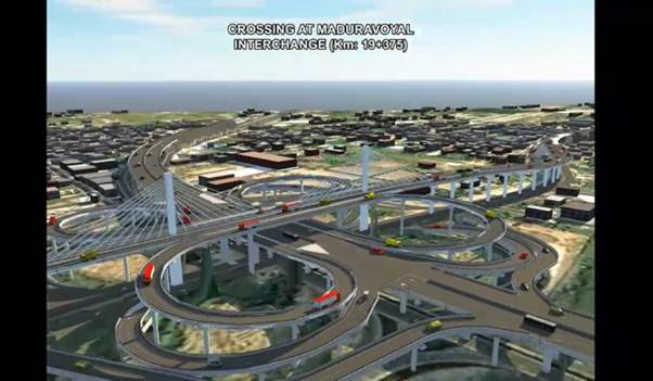 तमिलनाडु में चेन्नई बंदरगाह से मदुरावॉयल कॉरिडोर की परियोजना दिसंबर 2024 तक पूरी कर ली जाएगी