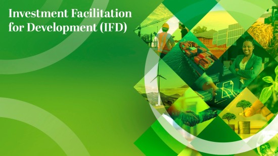 WTO न्यूज़ (विकास के लिए निवेश सुविधा): एमसी14 के अंत में आईएफडी समझौते में भाग लेने वाले सदस्यों ने संयुक्त मंत्रिस्तरीय घोषणा जारी की।