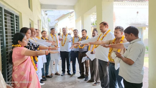 राष्ट्रीय शैक्षिक महासंघ की एडेड संवर्ग की जिला इकाई का निर्वाचन संपन्न, उपेंद्र कुमार शर्मा जिलाध्यक्ष व अरविंद सिंह तोमर जिला महामंत्री पद पर हुए निर्वाचित: उपेन्द्र शर्मा