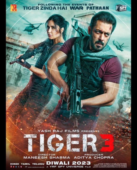 कैटरीना कैफ और सलमान खान इस दिवाली टाइगर 3 से बड़े पर्दे पर वापसी करेंगे: अनिल 'बेदाग'