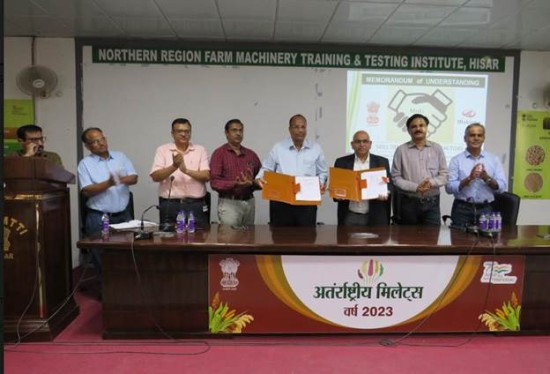 उत्तरी क्षेत्र फार्म मशीनरी प्रशिक्षण और परीक्षण संस्थान ने महिंद्रा के साथ समझौता ज्ञापन पर हस्ताक्षर किए: कृषि एवं किसान कल्‍याण मंत्रालय