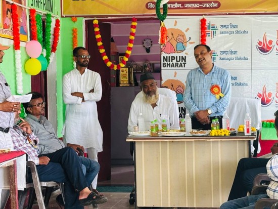 उत्तर प्रदेश: पीएम श्री कंपोजिट उच्च प्राथमिक विद्यालय औरेखी जालौन में स्वागत एवं विदाई समारोह व कंप्यूटर लैब का उद्घाटन