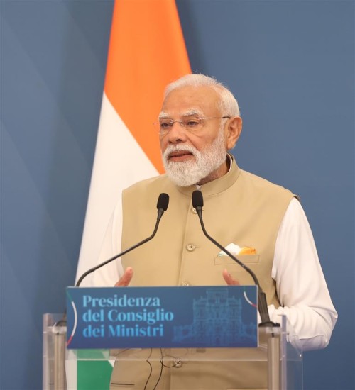 LIVE VIDEO: इटली के प्रधानमंत्री के साथ जॉइंट प्रेस स्टेटमेंट के दौरान प्रधानमंत्री का प्रेस स्टेटमेंट और जॉइंट प्रेस स्टेटमेंट का सजीव प्रसारण