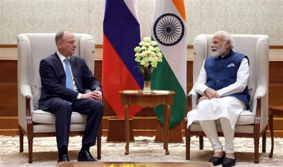 रूस की सुरक्षा परिषद के सचिव निकोलाई पेत्रूशेव ने प्रधानमंत्री नरेन्द्र मोदी से मुलाकात की: प्रधानमंत्री कार्यालय