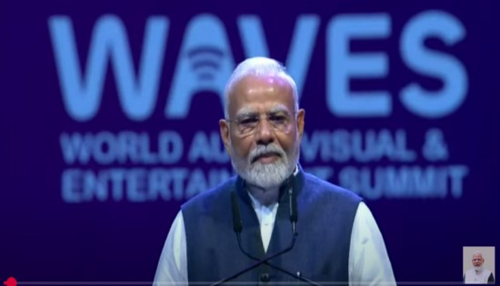 मुंबई में वेव्स समिट में प्रधानमंत्री के संबोधन का मूल पाठ और YouTube पर सजीव प्रसारण: प्रधानमंत्री कार्यालय