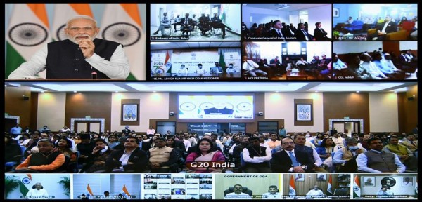 LIVE VIDEO: भारत के G20 नेतृत्व के लिए लोगो, थीम और वेबसाइट के अनावरण के अवसर पर प्रधानमंत्री के संबोधन का मूल पाठ और सजीव प्रसारण