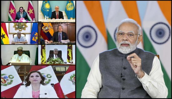 वॉयस ऑफ ग्लोबल साउथ शिखर सम्‍मेलन में लीडर्स के सत्र के समापन पर प्रधानमंत्री नरेन्‍द्र मोदी का उद्घाटन भाषण: प्रधानमंत्री कार्यालय
