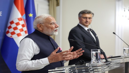 क्रोएशिया के प्रधानमंत्री के साथ संयुक्त प्रेस वक्तव्य के दौरान प्रधानमंत्री का प्रेस वक्तव्य: प्रधानमंत्री कार्यालय