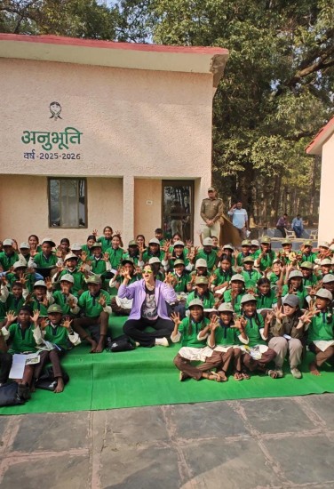 कान्हा के जंगलों में अदा शर्मा का हरित मिशन