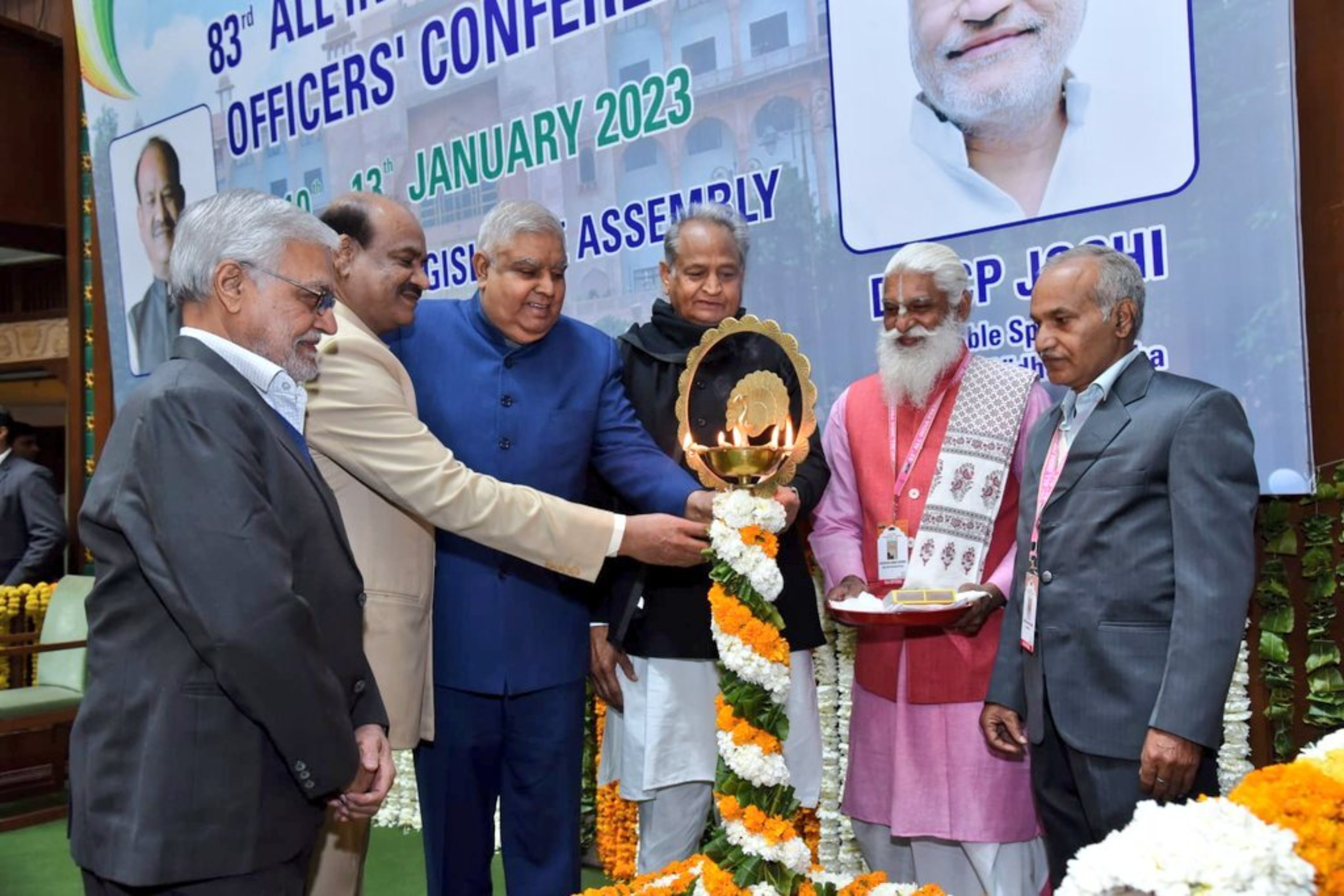 उपराष्ट्रपति द्वारा जयपुर में 83वें अखिल भारतीय पीठासीन अधिकारी सम्मेलन का उद्घाटन: उप राष्ट्रपति सचिवालय